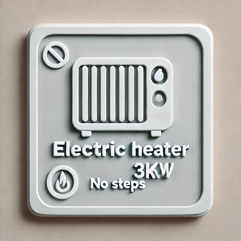Chauffage électrique 3 kW
