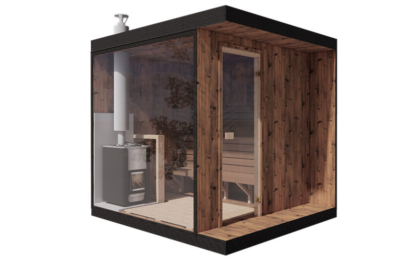 A Sauna modulaire angle 2