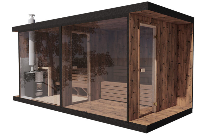 Sauna Vestiaire Solution Tout en Un