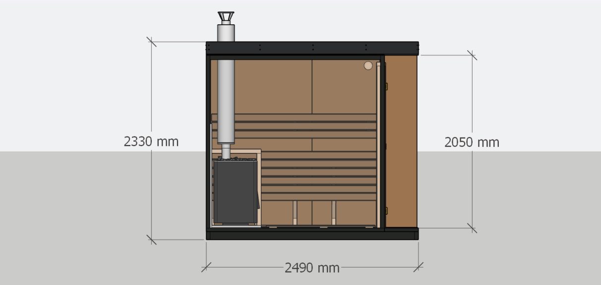a sauna modulaire fiche technique