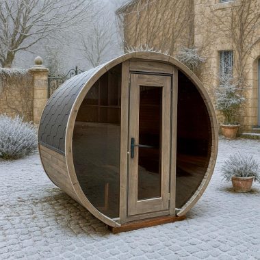 sauna tauneau 2 metre hiver france