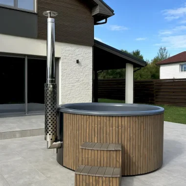 Bain nordique fibre verre pole integree terrace france_