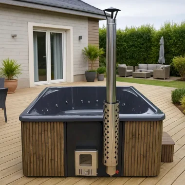 carre fibre verre poele integree dans terasse_